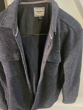 Flag & Anthem Dark Heathered Gray Knit Shacket